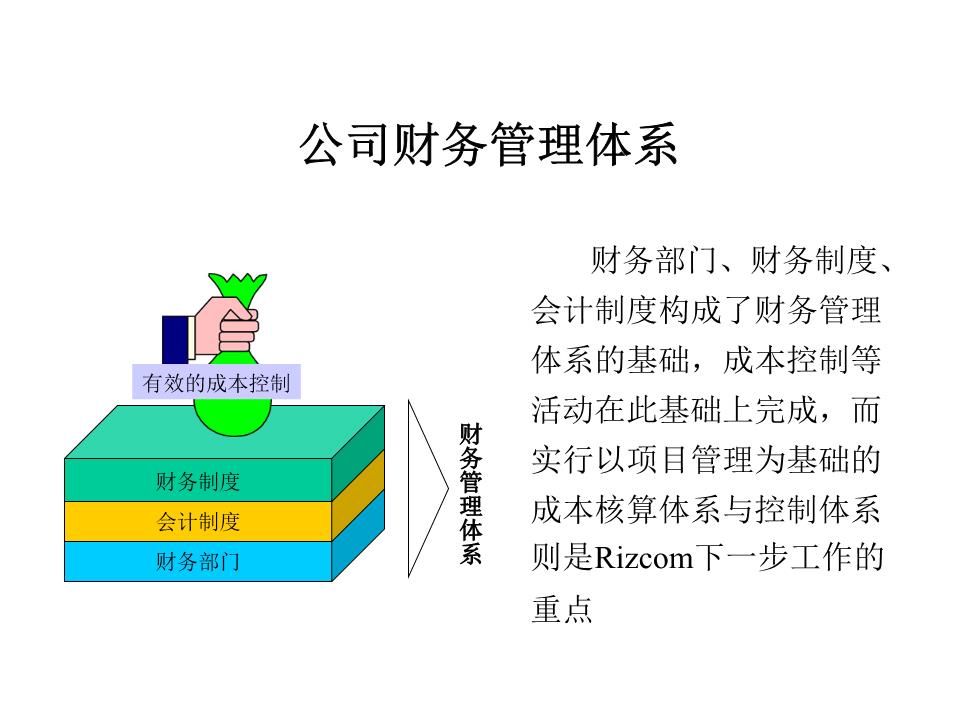 著名咨询司公司财务管理体系.ppt